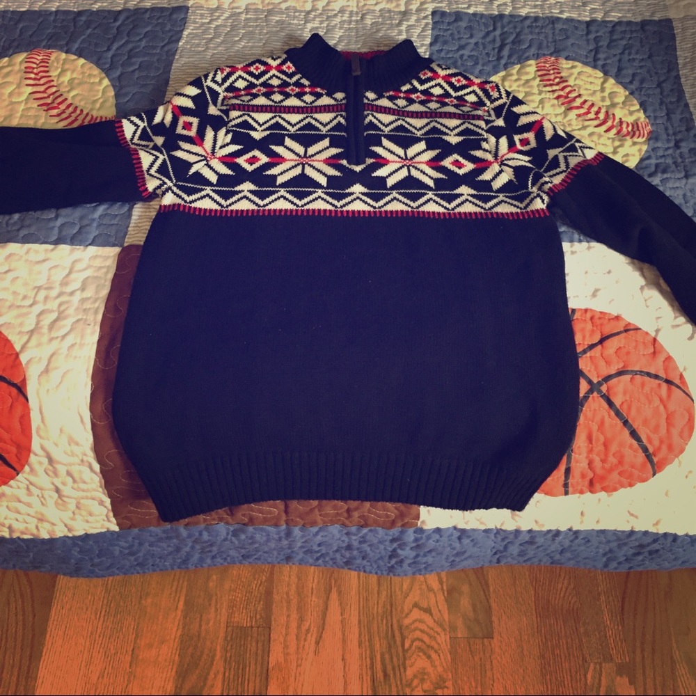 Beautiful Hanna Andersson Boys sweater Sz 8